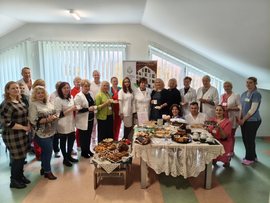 Dienraštis „Klaipėda“:  Pyragų diena – šilumos ir bendrystės šventė Klaipėdos medicininės slaugos ligoninėje  